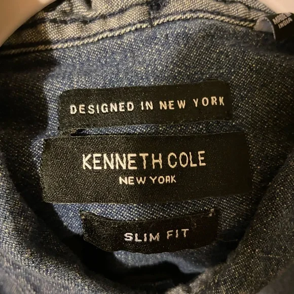 Kenneth Cole Denim Shirt - Picture 3 of 3